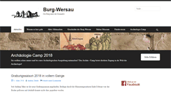 Desktop Screenshot of burg-wersau.de